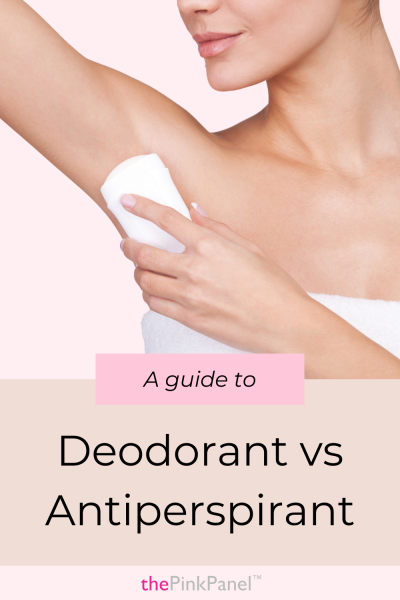 A guide to Deodorant vs Antiperspirant